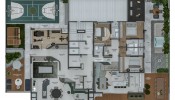 APARTAMENTO QUADRA MAR 